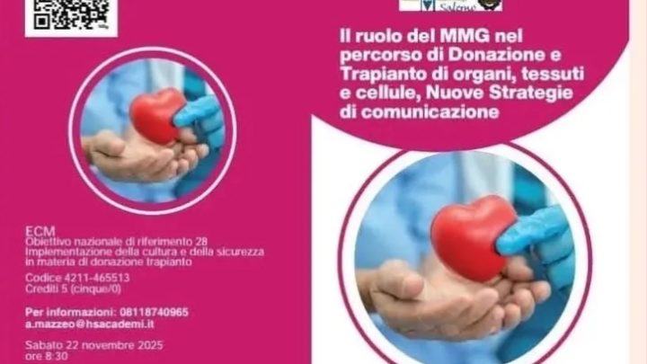Ordine Medici Salerno: il ruolo del medico di famiglia nelle donazioni e nei trapianti