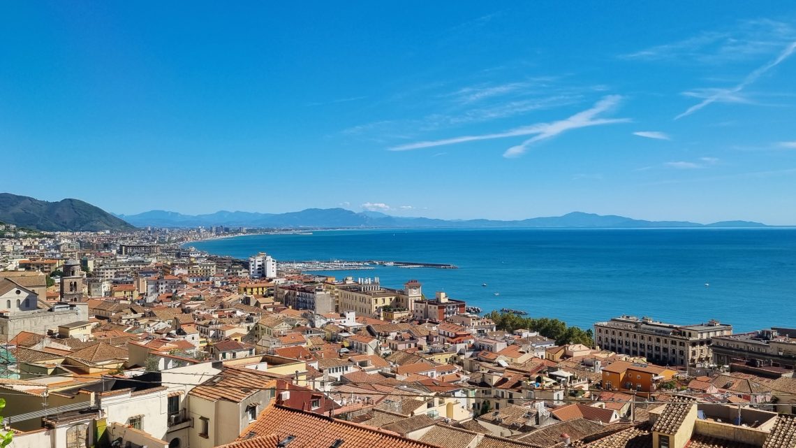 Tappa a Salerno della fiaccola olimpica