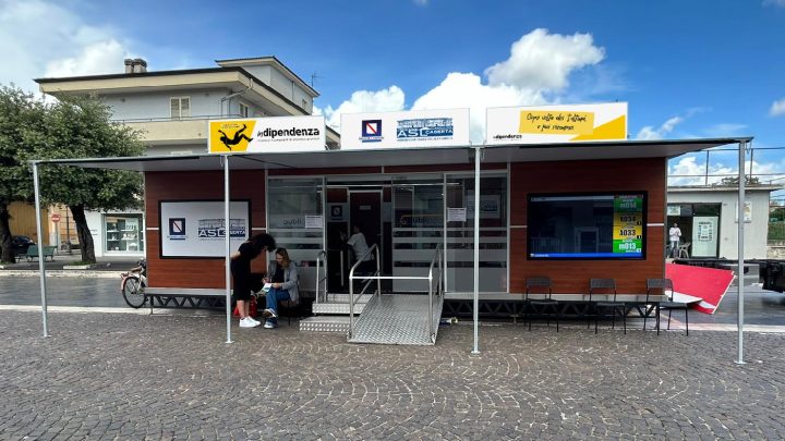 Asl Caserta, un camper attrezzato per la Campagna di prevenzione “Indipendenza”