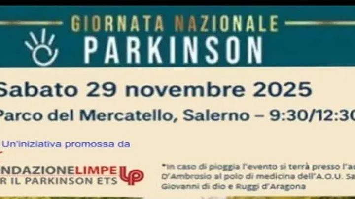 Giornata Nazionale Parkinson, Salerno ospita un ‘Passo per il Parkinson’