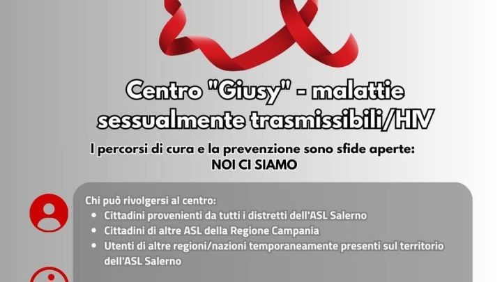 Asl Salerno, in prima linea per combattere l’Aids