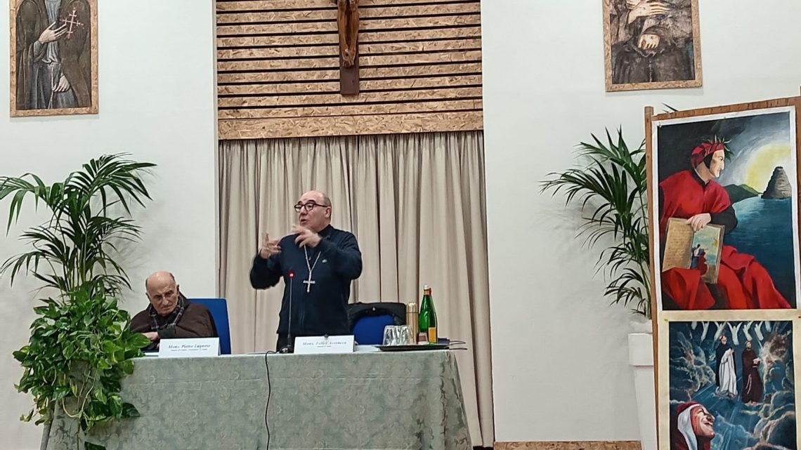 Santa Maria Capua Vetere, grande partecipazione all’apertura della Lectura Dantis e riconoscimento cittadino a Padre Berardo Buonanno