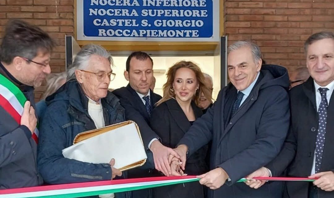 Asl Salerno, inaugurato il nuovo Poliambulatorio nel Distretto Sanitario 60 di Nocera Superiore