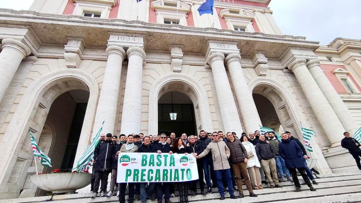 Cisl-Fp Napoli, presidio al Cardarelli per precari
