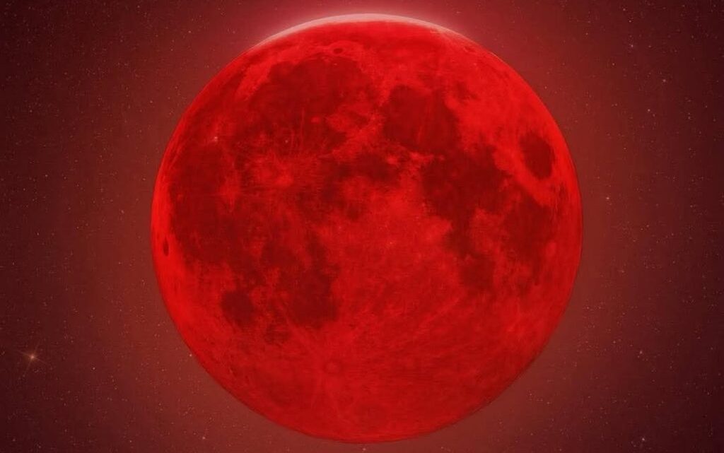 28 agosto, appuntamento con la Luna rossa