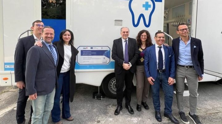 Ospedale di Battipaglia, consegnato il nuovo motorhome sanitario