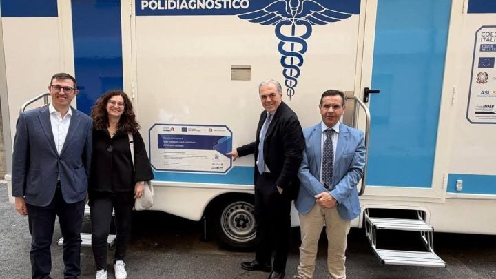 Consegnato a Vallo della Lucania il secondo motorhome sanitario dell’Asl Salerno