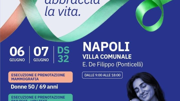 Asl Napoli 1: scegli la prevenzione, abbraccia la vita