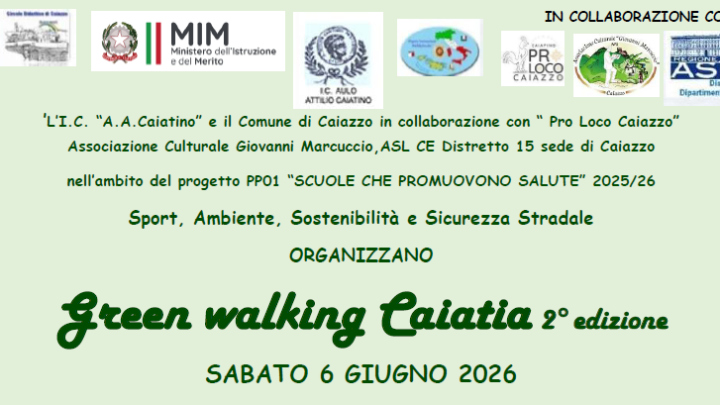 Asl Caserta, Green walking Caiatia 2° edizione