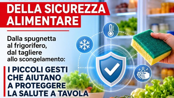 Sicurezza alimentare, il benessere comincia a tavola
