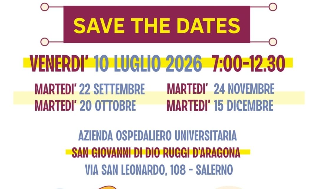 “Campagna Amica per la Salute”, l’iniziativa della Coldiretti arriva al Ruggi di Salerno