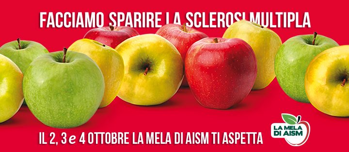 Sclerosi multipla, ritorna la vendita delle mele nelle principali piazze