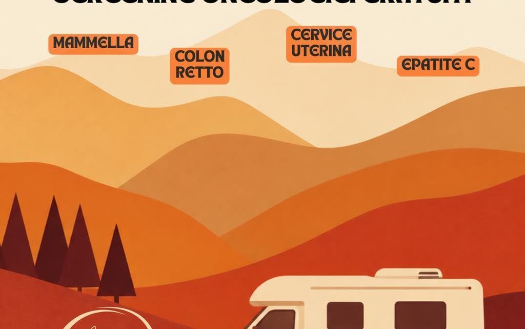 Salute in movimento, sabato 10 ottobre i camper dell’Asl Avellino arrivano a Cassano Irpino