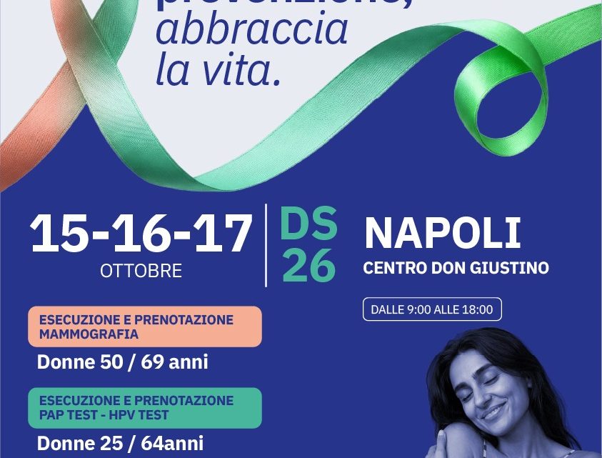 Asl Napoli 1 Centro, la Prevenzione non si ferma al weekend